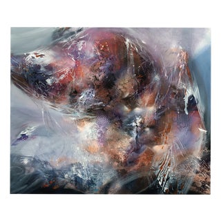 Ovidiu Kloska, Symphonies of Impossible Flights, Mixed on Canvas For Sale