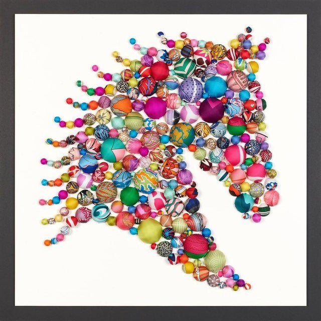 Pom-Pom Cavalier Textile Art by Stephen Wilson For Sale - Image 10 of 10