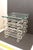 1970s Share Stacked Lucite Side End Table With Glass Top For Sale - Image 9 of 11