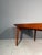 Teak table Original Danish 1970s Double retractable extension Width with extensions 283 cm