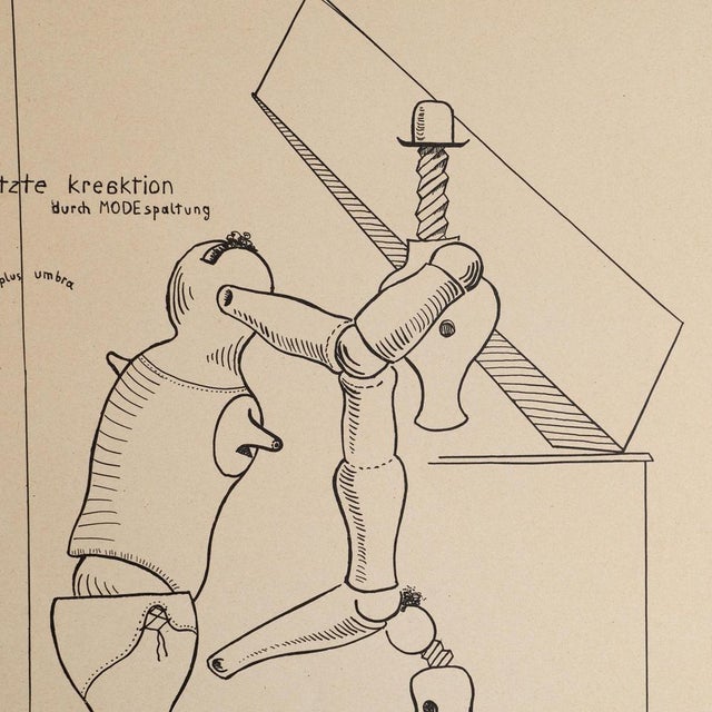 Fiat Modes - Pereat Ars Dada Artwork Print by Max Ernst, 1970s For Sale - Image 4 of 10