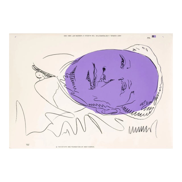 After Andy Warhol "Mao" Screenprint, 1989-90 For Sale