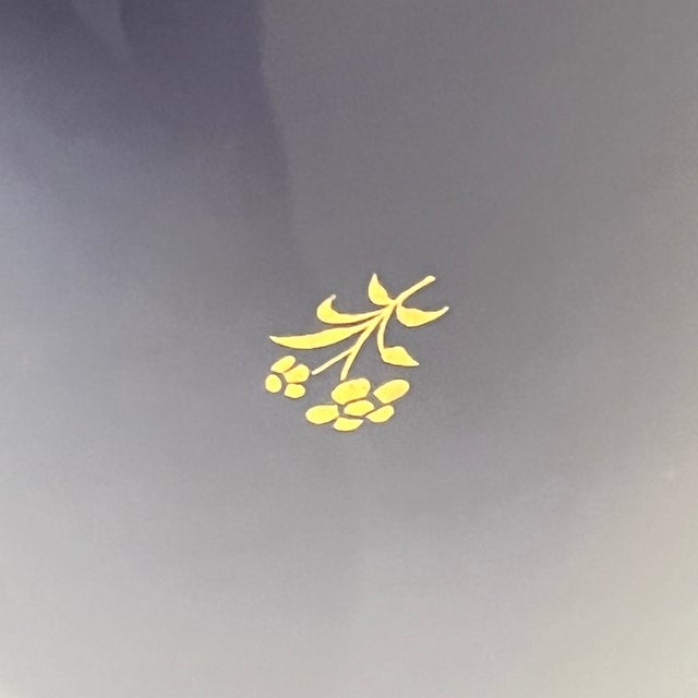 Cobalt Blue Porcelain Vase from Nationale De Sevres, France, 1960 For Sale - Image 13 of 17