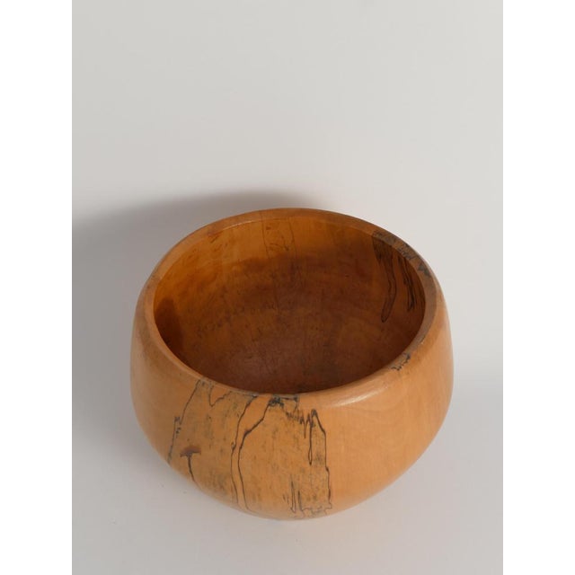 Mid-Century Modern Hand-Carved Wood Bowl by James Eriksson, 1970s For Sale - Image 14 of 17