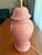 Vintage Mid-20th Century Bubble Gum Pink Ginger Jar Table Lamp For Sale In Baltimore - Image 6 of 12