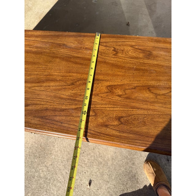 1980s Vintage Style Cane Front Buffet With Brass Hardware For Sale - Image 5 of 6