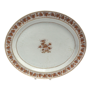 Circa 1780-1810 Chinese Export Porcelain Platter