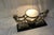 Art Deco Lady Lamp Silvered Bronze Alabaster Shade For Sale - Image 11 of 18