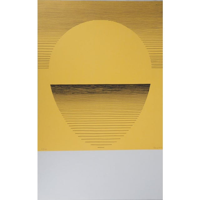 Michel Seuphor, Cinetic Ball, Original Screenprint For Sale - Image 5 of 5