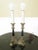 Metal French Louis XIV Style Bronze & Ebony Double Desk Lamp For Sale - Image 7 of 7