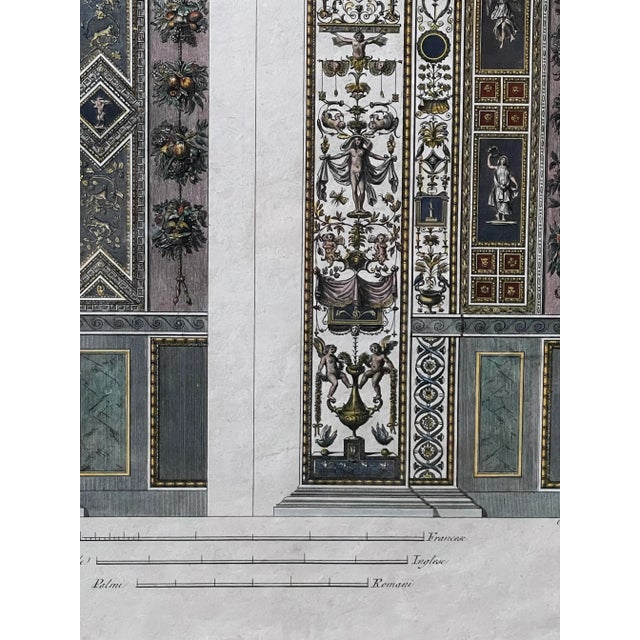 Italian Neoclassical Architectural Engravings of the Vatican Loggias For Sale In Chicago - Image 6 of 8
