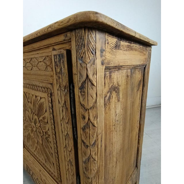 Rustic Folk Art Sideboard For Sale - Image 6 of 18