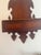Brown 19th Century Victorian Gothic Revival Wall Mount Box For Sale - Image 8 of 12