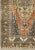 Antique Turkish Colorful Oushak Gallery Rug in Blue Brown & Terra-Cotta For Sale - Image 4 of 9