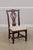 Set of 10 Knob Creek Cherry Chippendale Dining Chairs For Sale - Image 11 of 18