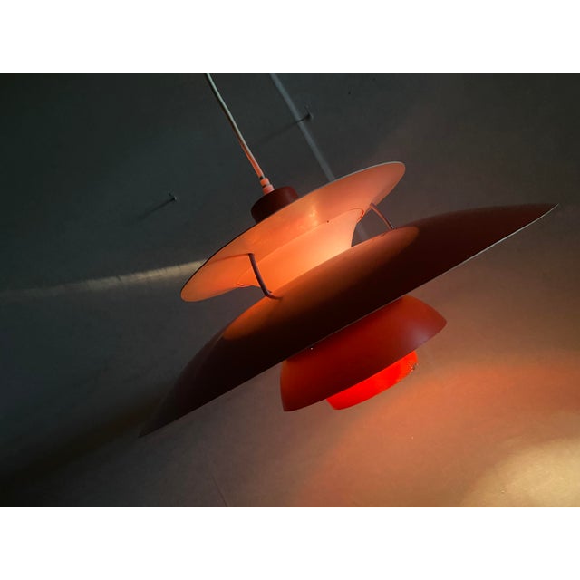Danish PH5 Hanging Lamp by Poul Henningsen for Louis Poulsen, 1950s For Sale - Image 18 of 18