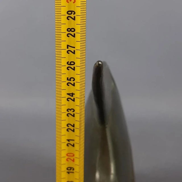 Vintage Tropical Fish Sculpture in Brass on a Black Base, 1960s-1970s For Sale - Image 9 of 11