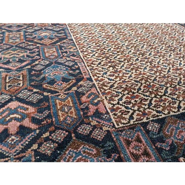 Early 20th Century Galerie Shabab Collection Early 20th Century Persian Kurd Accent Rug For Sale - Image 5 of 11