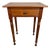 Cherry One-Drawer Table W/ Distinctive Feet -- 19th Century For Sale
