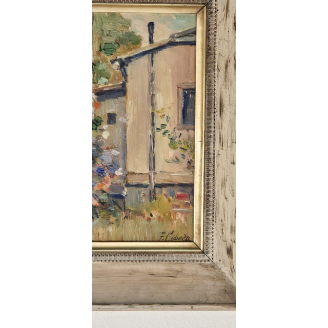Early 20th Century Early 20th Century Impressionist Oil Painting For Sale - Image 5 of 5