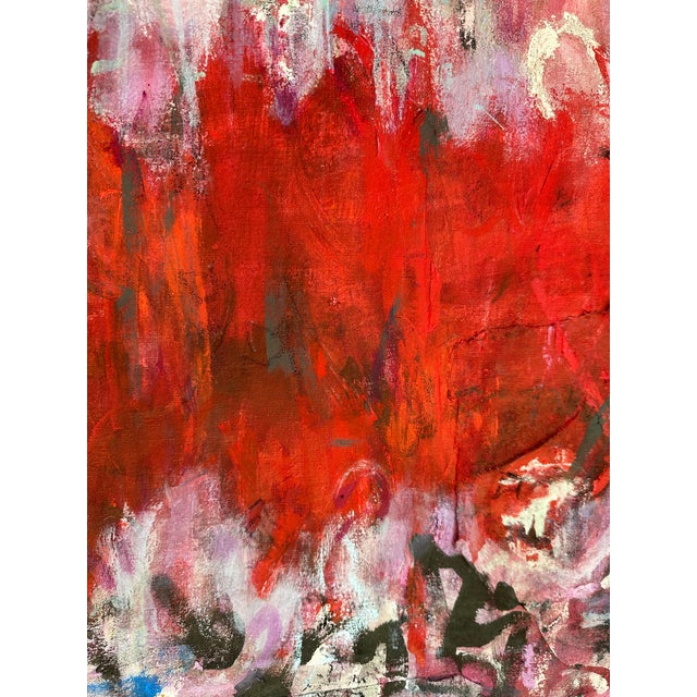 Wood Hand of God, Modern Abstract Painting For Sale - Image 7 of 12