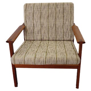 Armchair by I. Wikkelso for Niels Eilersen, Denmark, 1960s For Sale