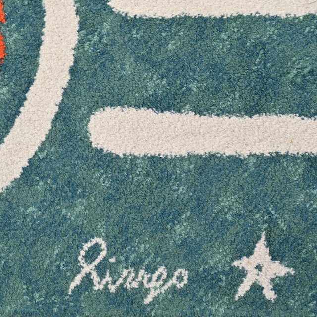 Ring O Rug by Richard Starkey (Ringo Starr) for Ege Axminster, 1988 For Sale - Image 4 of 7