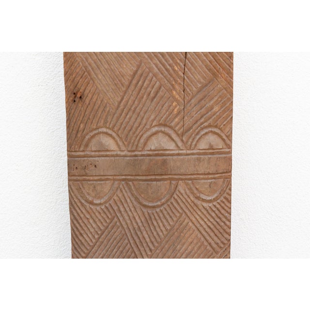 Early 20th Century Antique African Tribal Art Door For Sale - Image 5 of 8