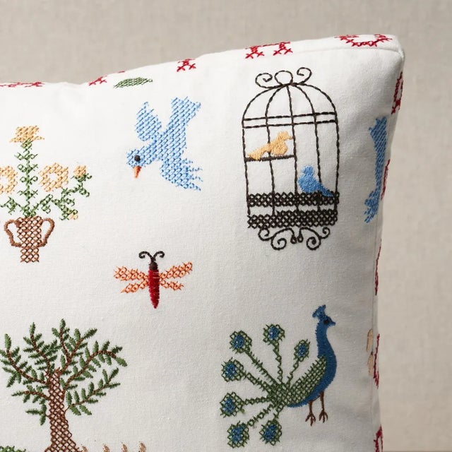 Schumacher Schumacher Merrifield Sampler 20" Pillow in Document For Sale - Image 4 of 5