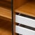 Black Vintage Brutalist Belgian Cabinet in Wood, 1970s For Sale - Image 8 of 16