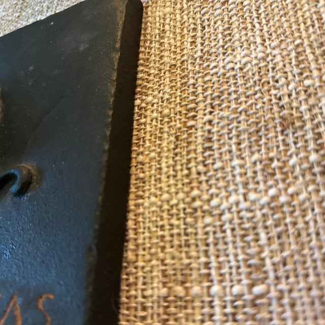 Traditional In Vino Veritas Metal Wall Plaque For Sale - Image 3 of 4