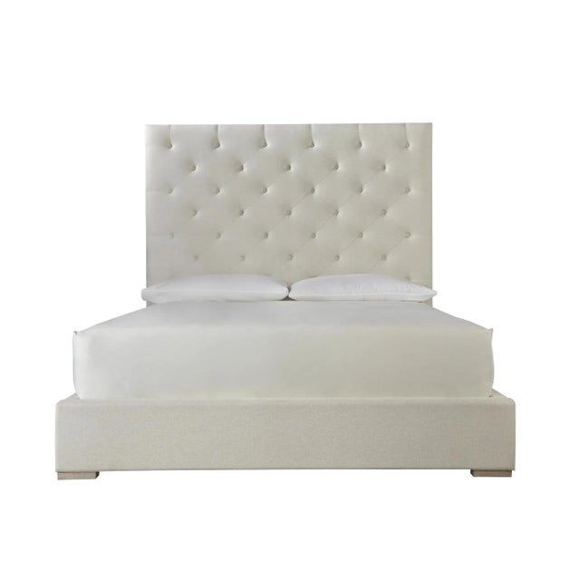 Modern Modern Charlow Bed Cal King 60, Beige For Sale - Image 3 of 3