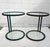 Vintage Metal Side Tables by Mobil Metal, Italy, 1980s, Set of 2 For Sale - Image 12 of 15