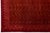 Art Deco Contemporary Tibetan Wool & Silk Rug in Crimson and Gold With Art Deco Boder For Sale - Image 3 of 11