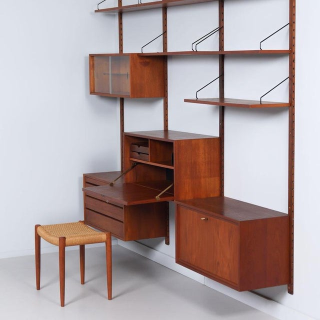 Royal System in Teak by Poul Cadovius for Cado, 1960s, Set of 14 For Sale - Image 3 of 12