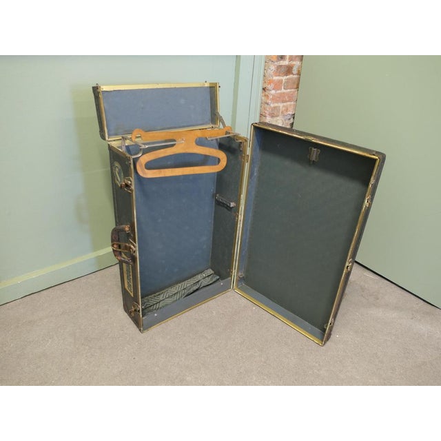 French Canvas Suit Case For Sale - Image 4 of 7