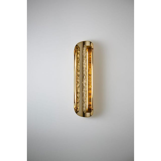 Oblong Silex Brut Wall Lamp by Jennifer Midoz For Sale - Image 9 of 11