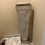 Metal French Antique Marble Pedestal With Ornate Bronze Motifs For Sale - Image 7 of 10