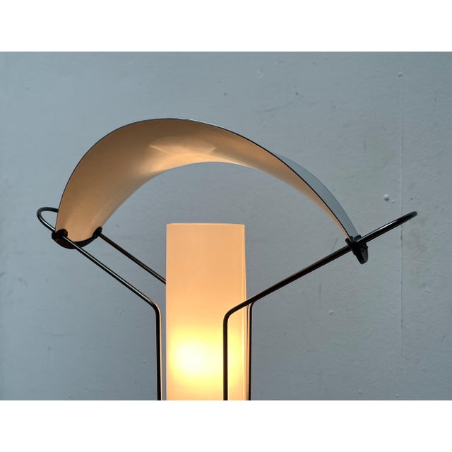 Postmodern Italian Palio Table Lamp by Perry King, S. Miranda for Arteluce, 1980s For Sale - Image 4 of 18