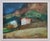 Piero Leo, Landscape, 1971, Oil Painting on Hardboard, Framed For Sale - Image 6 of 11