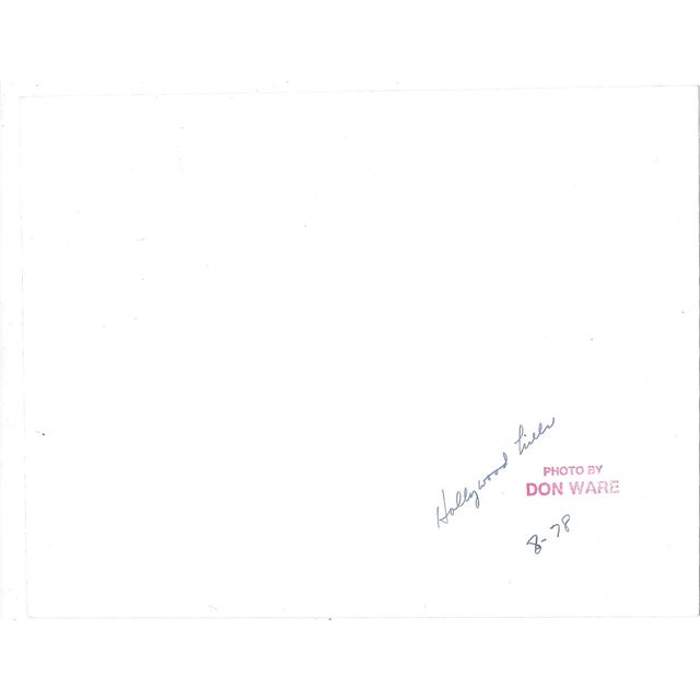 1978 black and white photograph of Castillo del Lago in Beachwood Canyon of the Hollywood Hills of Los Angeles...