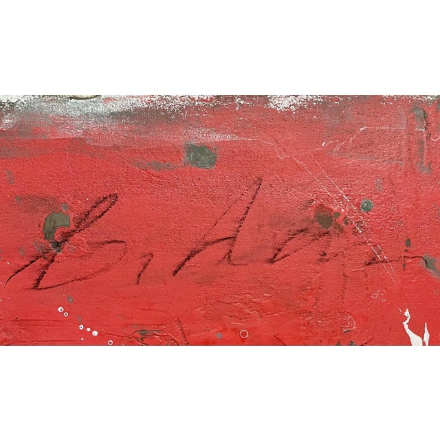 Alexis Gorodine, French Neo Expressionist Mixed Media Impasto Dancing Painting Alexis Gorodine, 2010 For Sale - Image 4 of 5