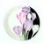 Mid-Century Modern Mikasa Fine Porcelain 'Vogue' Tulip Plates - Place Settings for 4/Set of 8 For Sale - Image 3 of 12