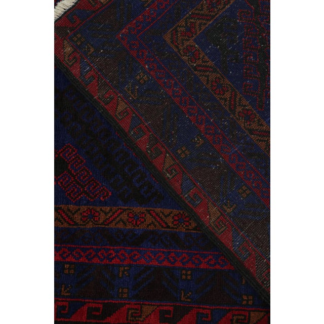 Textile Rug & Kilim’s Baluch Tribal Rug With Colorful Geometric Patterns For Sale - Image 7 of 8