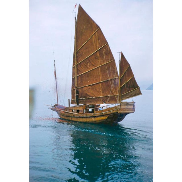Honk Kong Harbour by Toni Frissell A traditional junk in Hong Kong harbour, 1959. (Photo by Toni Frissell) 20x16" inches /...