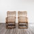 B4 Bonacina Armchairs in Rattan by Tito Agnoli for Vittorio Bonacina, 1950s, Set of 2 For Sale - Image 3 of 10