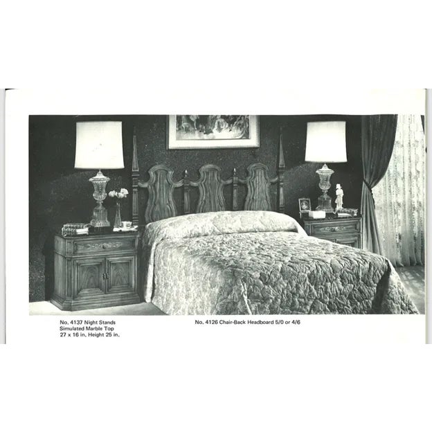 "The Cortlandt Collection" Nightstands For Sale - Image 4 of 5