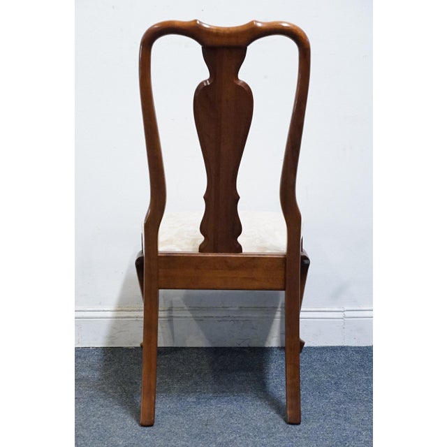 Ethan Allen Georgian Court Collection Traditional Queen Anne Style Splat Back Dining Side Chair 11-6400 For Sale In Kansas City - Image 6 of 11