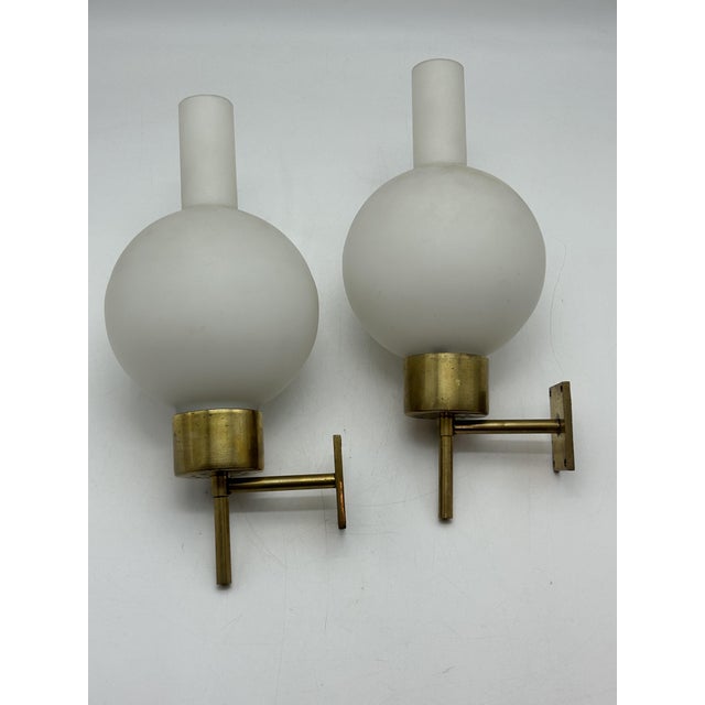 Vintage Wall Lights, 1950s, Set of 2 For Sale - Image 4 of 10