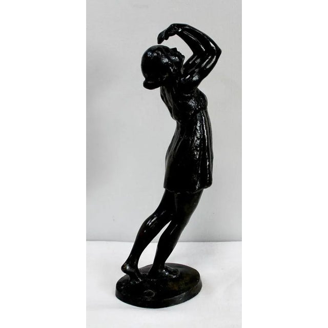 Bronze Dancer by G. Halbout du Tanney For Sale - Image 15 of 18